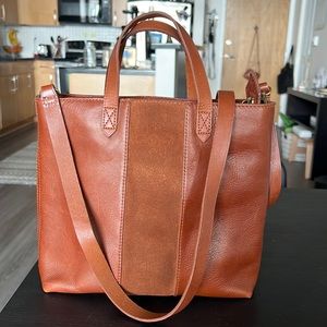 Madewell Zip Top Transport Crossbody Handbag